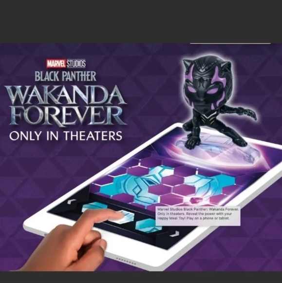 :* 2022 McDONALDS Disney Marvel Black Panther Wakanda Forever HAPPY MEAL TOYS - Picture 4 of 12